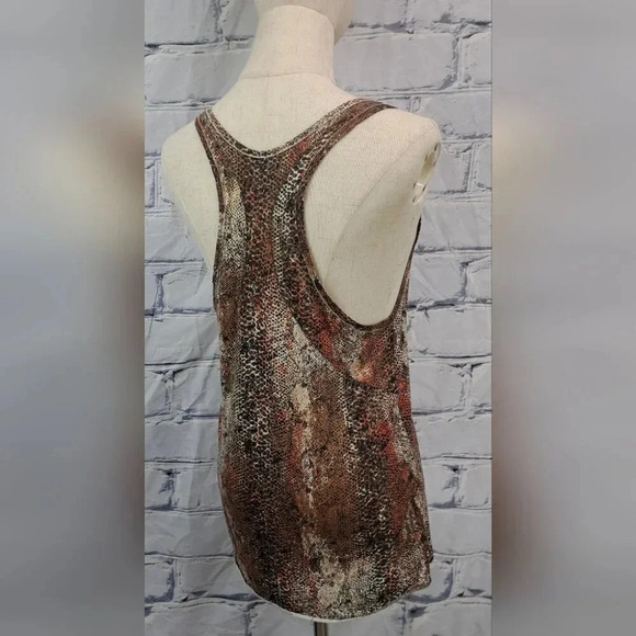 Aritizia Wilfred Women's Pocket Tank Top Leopard Model Animal Cheetah Size XS - Picture 8 of 13